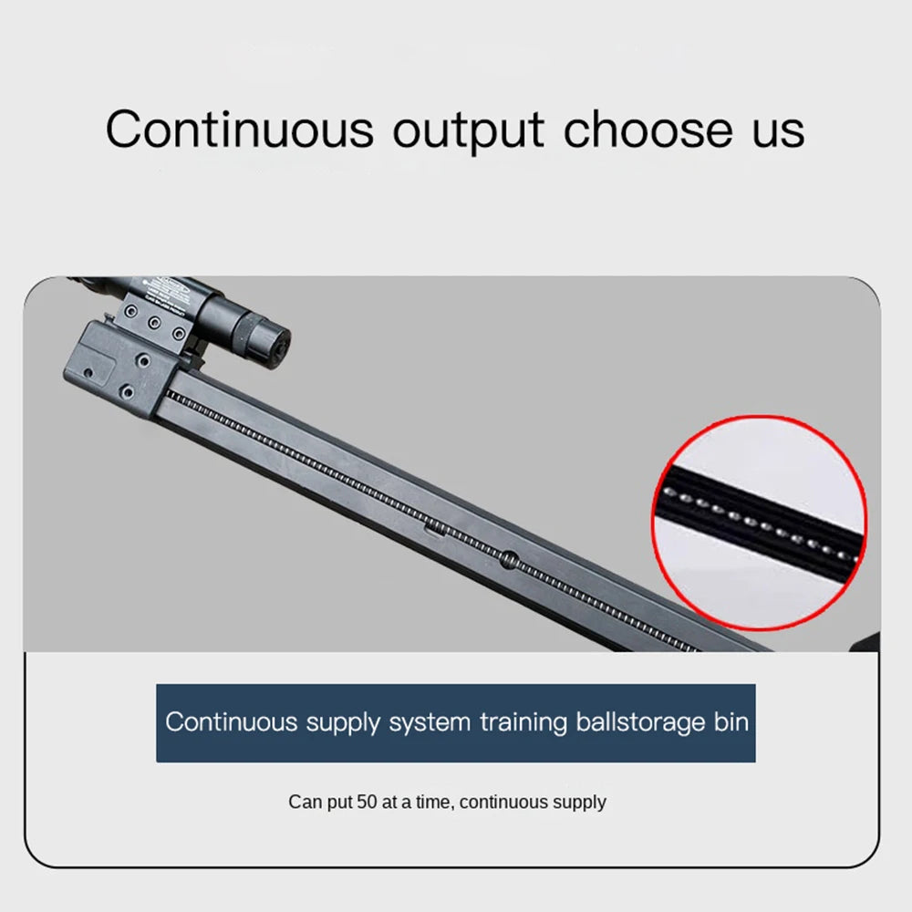 all-metal 50-round compound bow and arrow