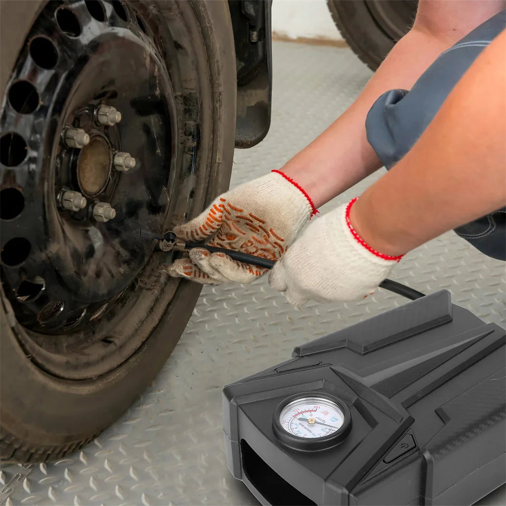 Car Tire Air Pump Portable Air Compressor Pump DC 12V