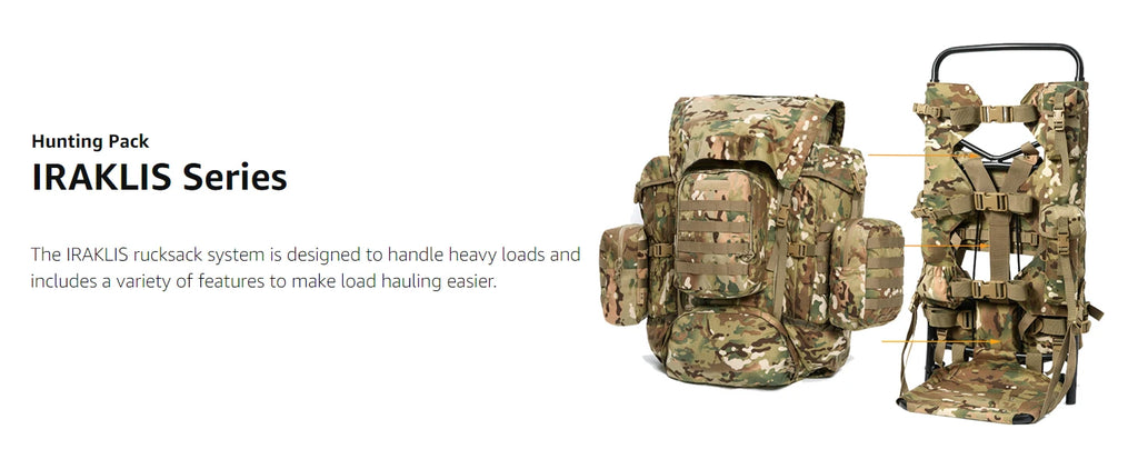 Aluminum External Frame System Large Rucksack Army Tactical Backpack frame