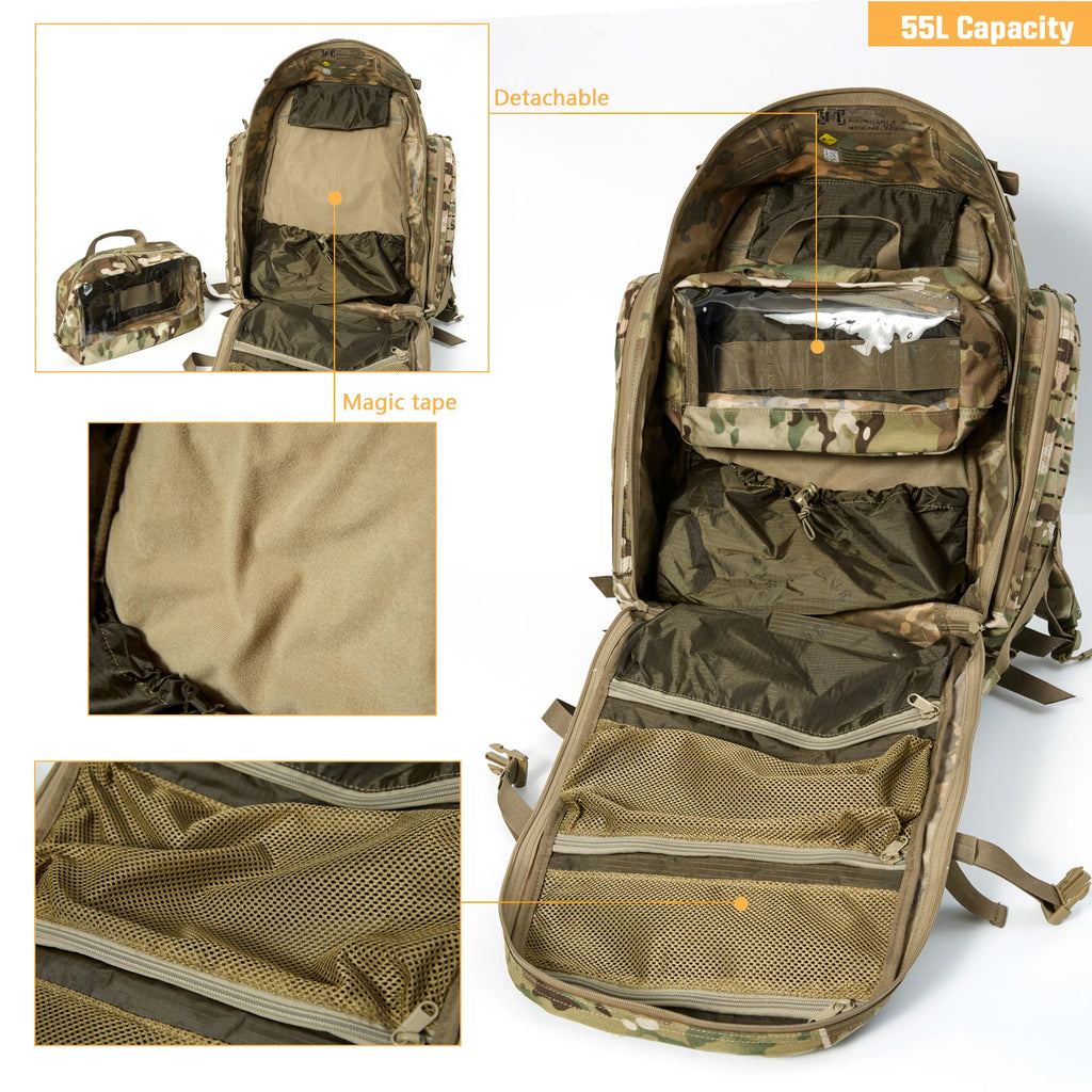 Medium Tactical  Rucksack With Hydration bag