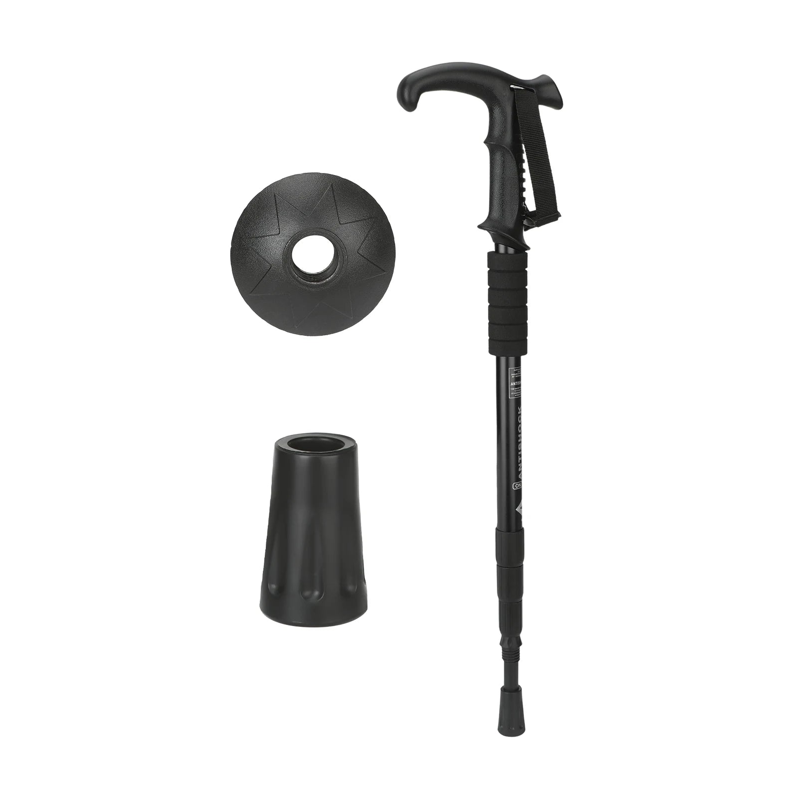 54-110cm Hiking Sticks Trekking Poles Mountaineering Telescopic Walking Stick