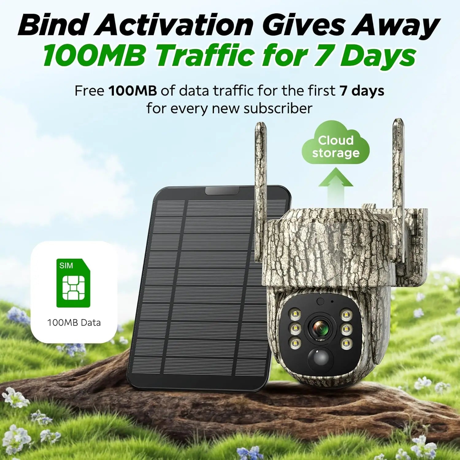 4G LTE Cellular Trail Camera 2 Pack