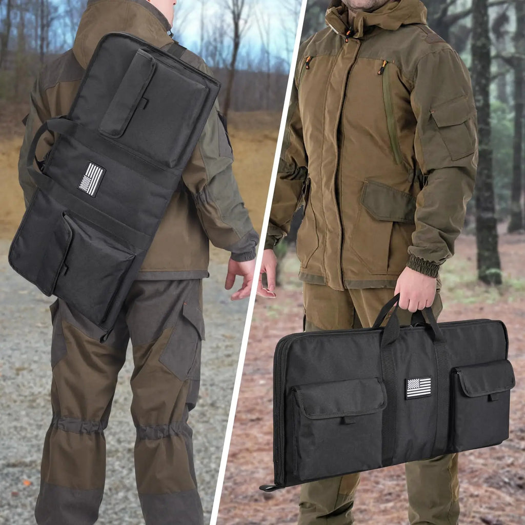 Soft Rifle Case 28 inch Gun Pistol Tactical  Shotguns Lockable Zipper