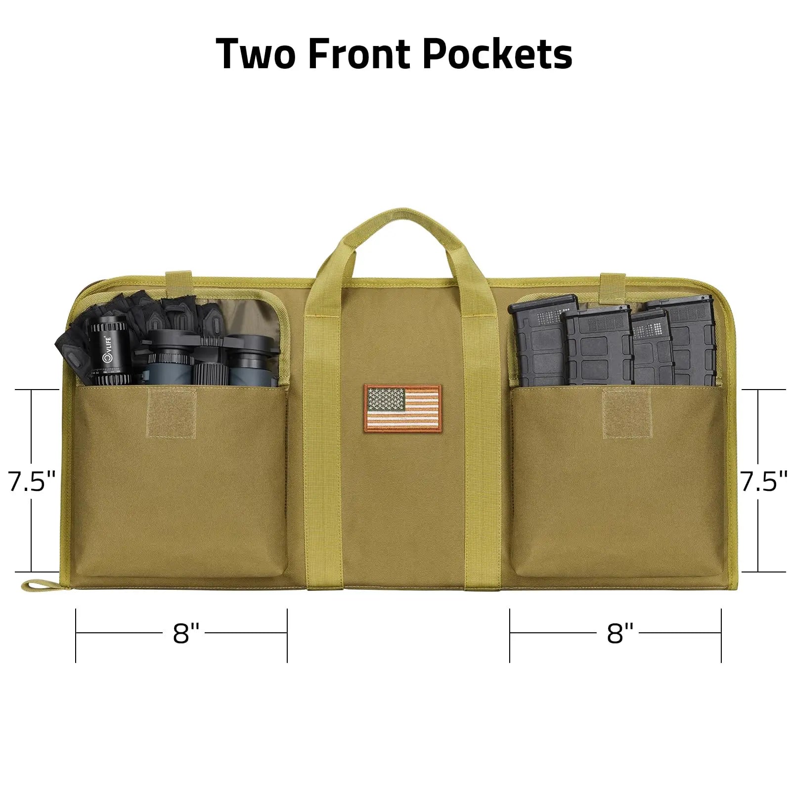 Soft Rifle Case 28 inch Gun Bag Pistol Tactical Shotguns Lockable Zipper