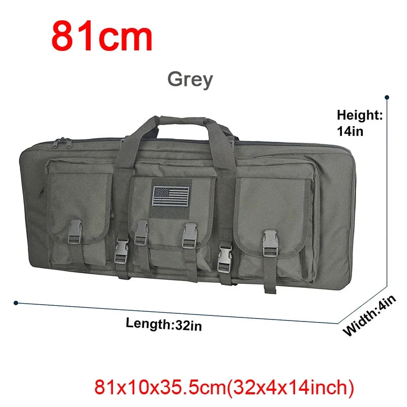 81 97 106 122cm Tactical Gun Bag Double Rifle Case
