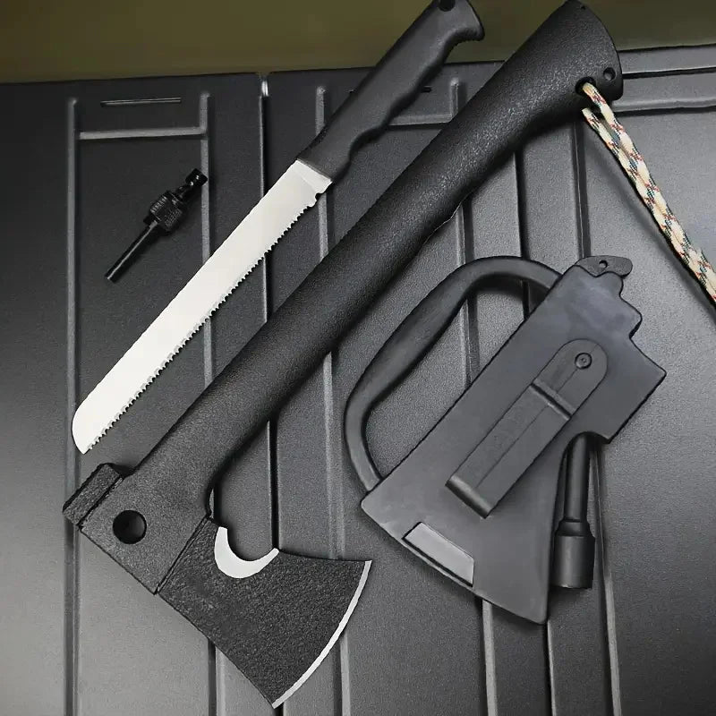 Survival Axe with Fire Starter - Multi-Use