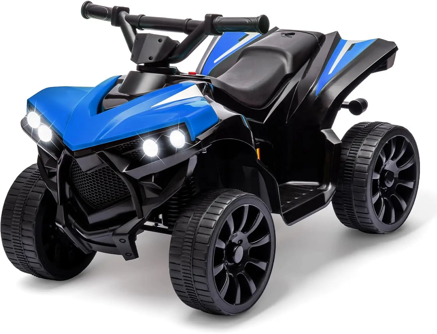 6V Ride on Toy, Kids ATV 4 Wheeler with 1.8MPH Max Speed, Music & Foot Pedal