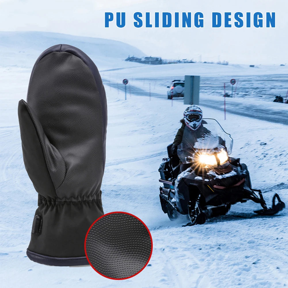 Electric Heating Gloves USB Charging Electric Heated for Climbing Hiking Cycling
