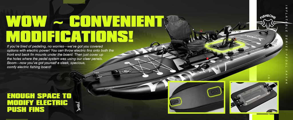 Pedal Drive Kayak Capacity 660LBS