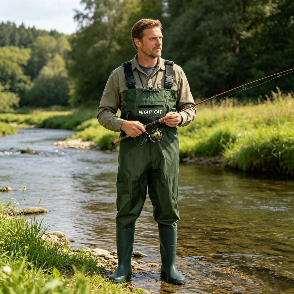 Fishing Wader  Waterproof Hunting Chest Wader with Boots