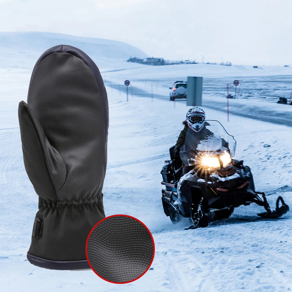 Electric Heating Gloves USB Charging Electric Heated for Climbing Hiking Cycling
