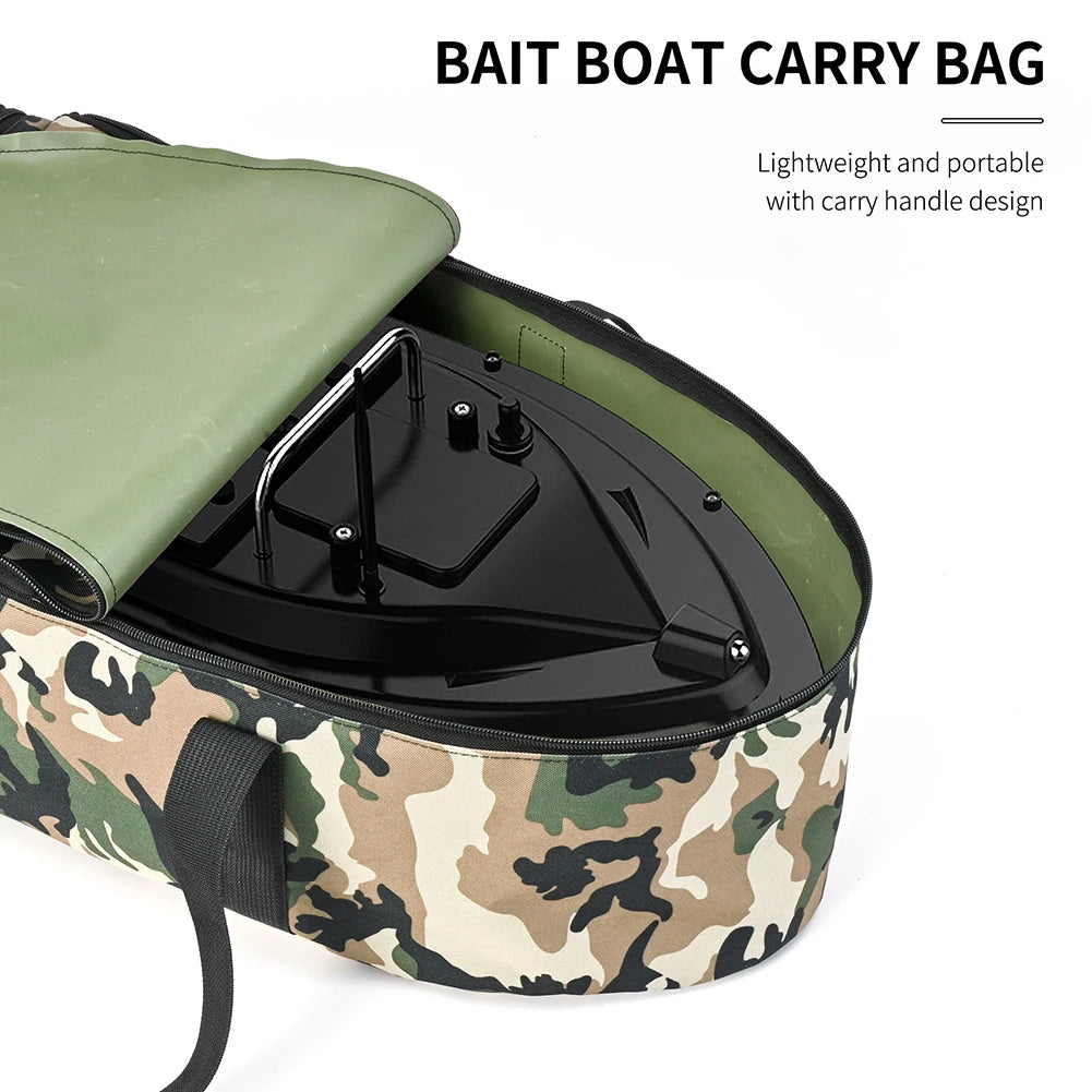 Bait Boat Carry Bag Water Repellent Fishing Tackle Bag Double Zipper
