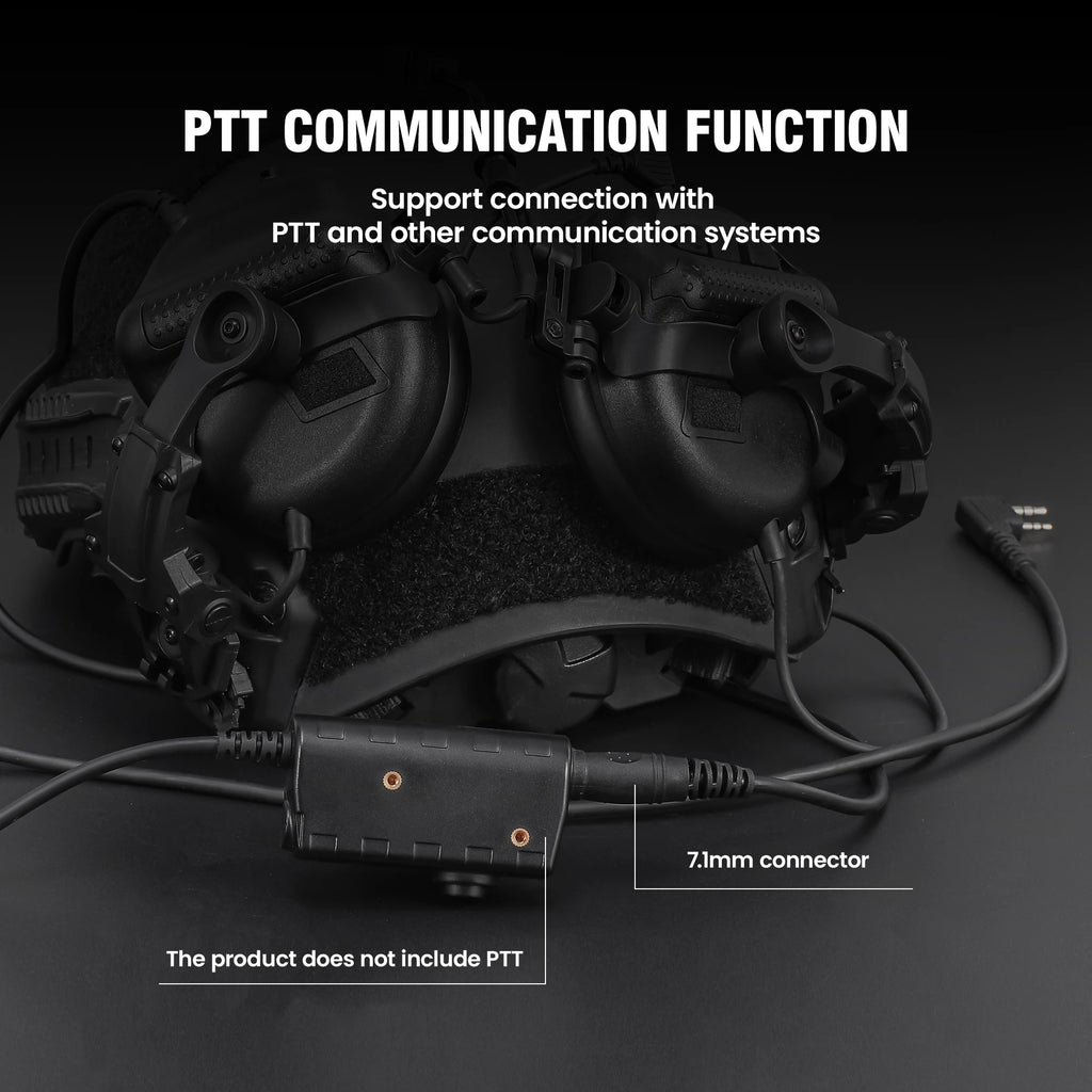 Tactical Hunting Headset Electronic Hearing Protector Active