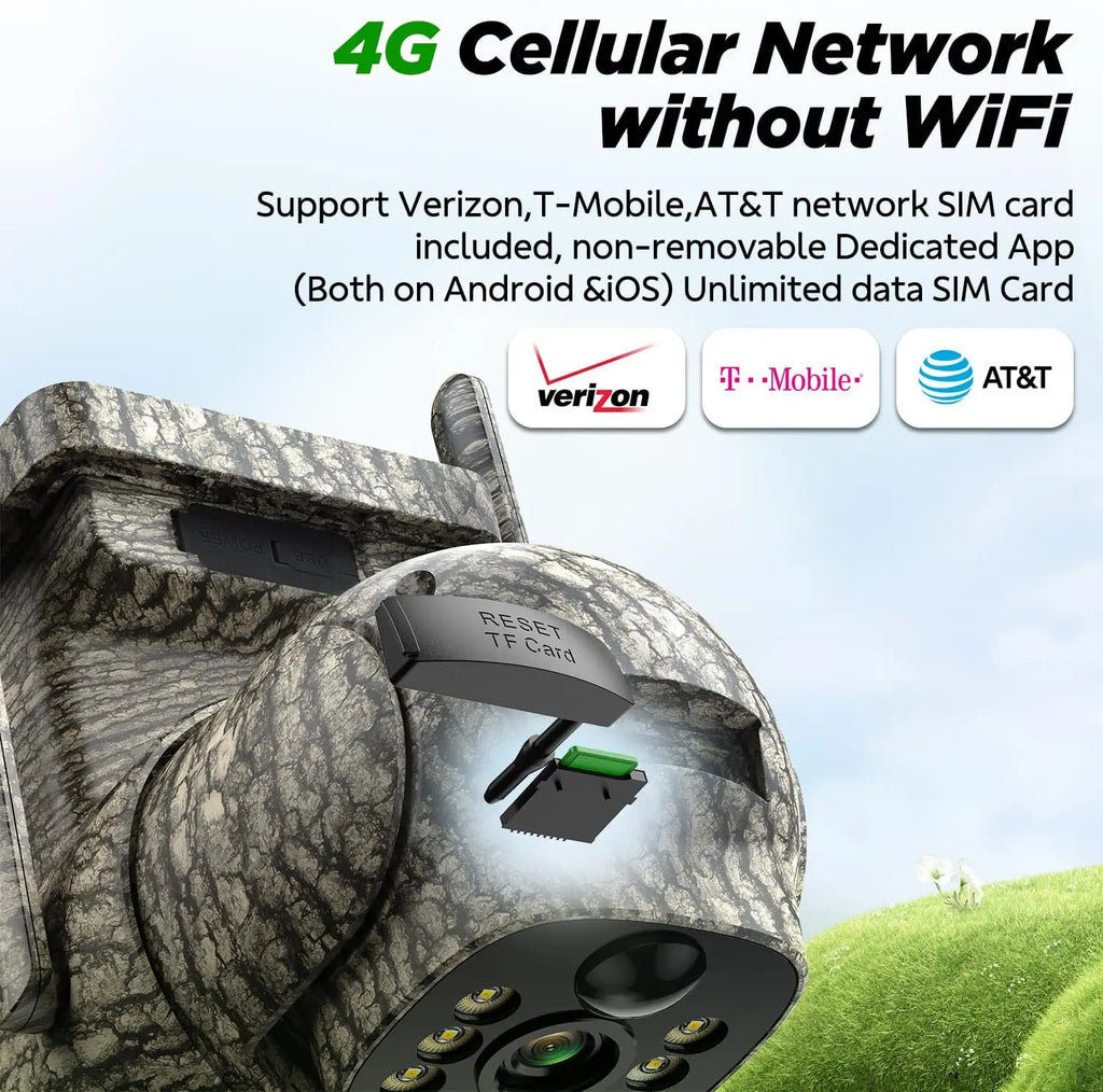 4G LTE Cellular Trail Camera 2 Pack