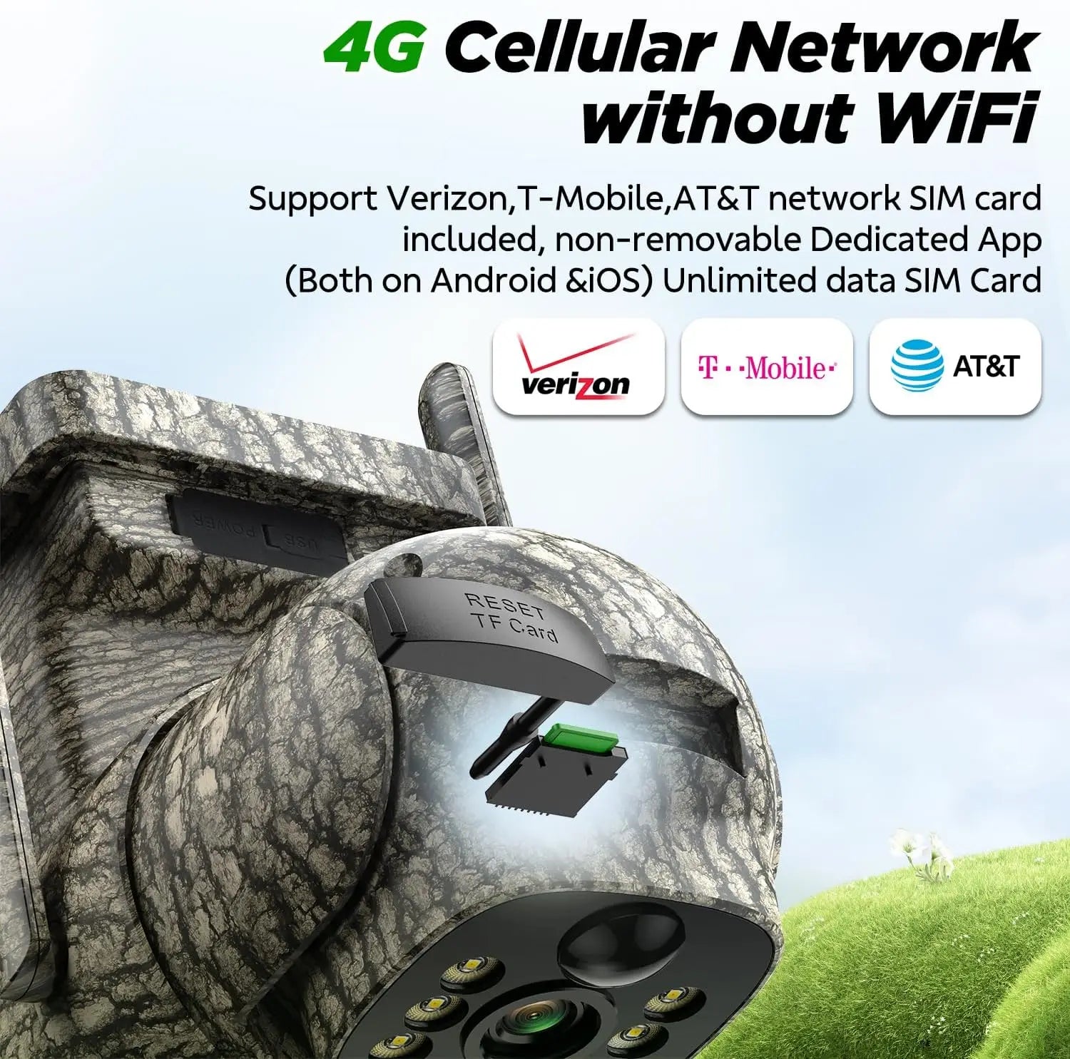 4G LTE Cellular Trail Camera 2 Pack