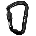 Rock Climbing Carabiner Heavy Duty Caribeaner Rappelling and Mountaineering