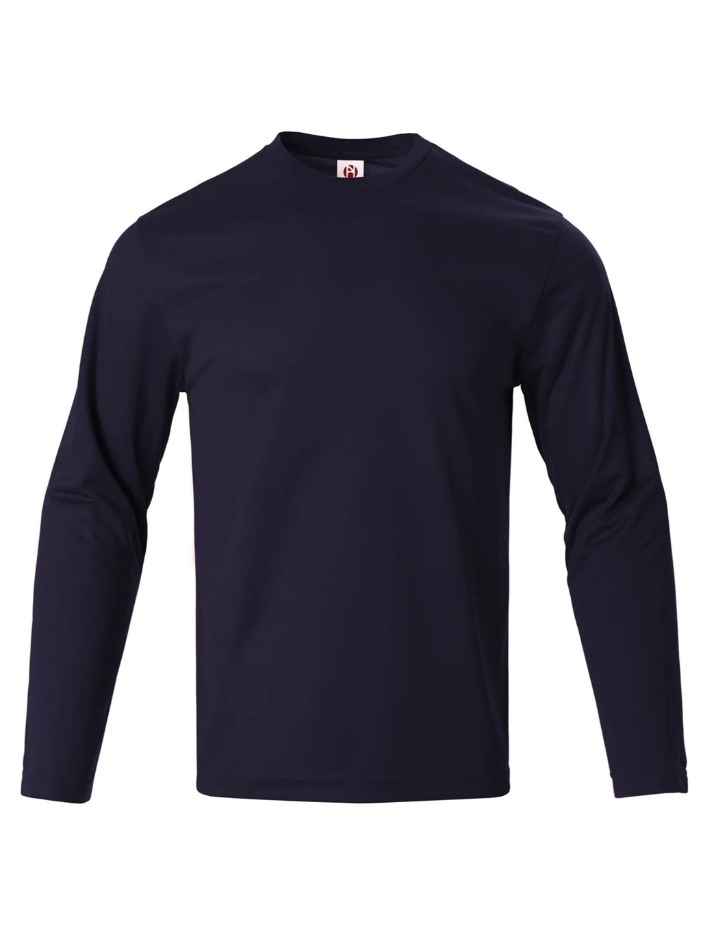 4-piece men's quick drying sports and fitness T-shirt long sleeved