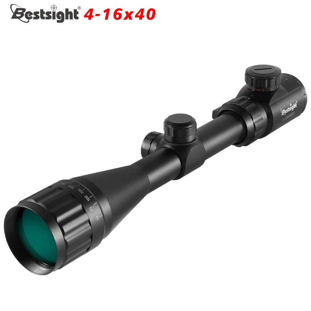 4-16X40 AOE Optics Red&Green Dot Illuminated Sight Scope