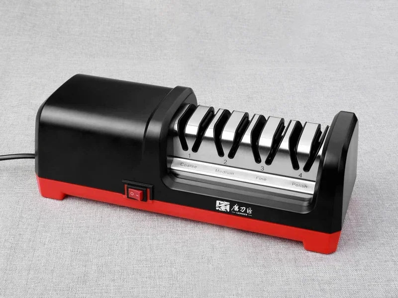 4 Stage Diamond Electric Knife Sharpener