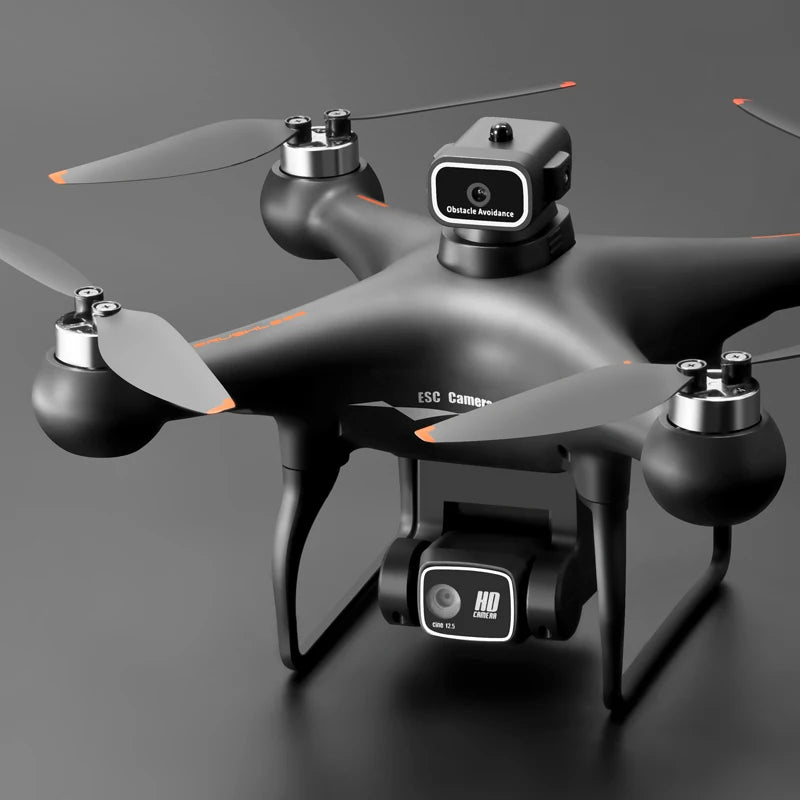 Drone  with 3 Batteries 8K Dual Camera Optical Flow Brushless 360°