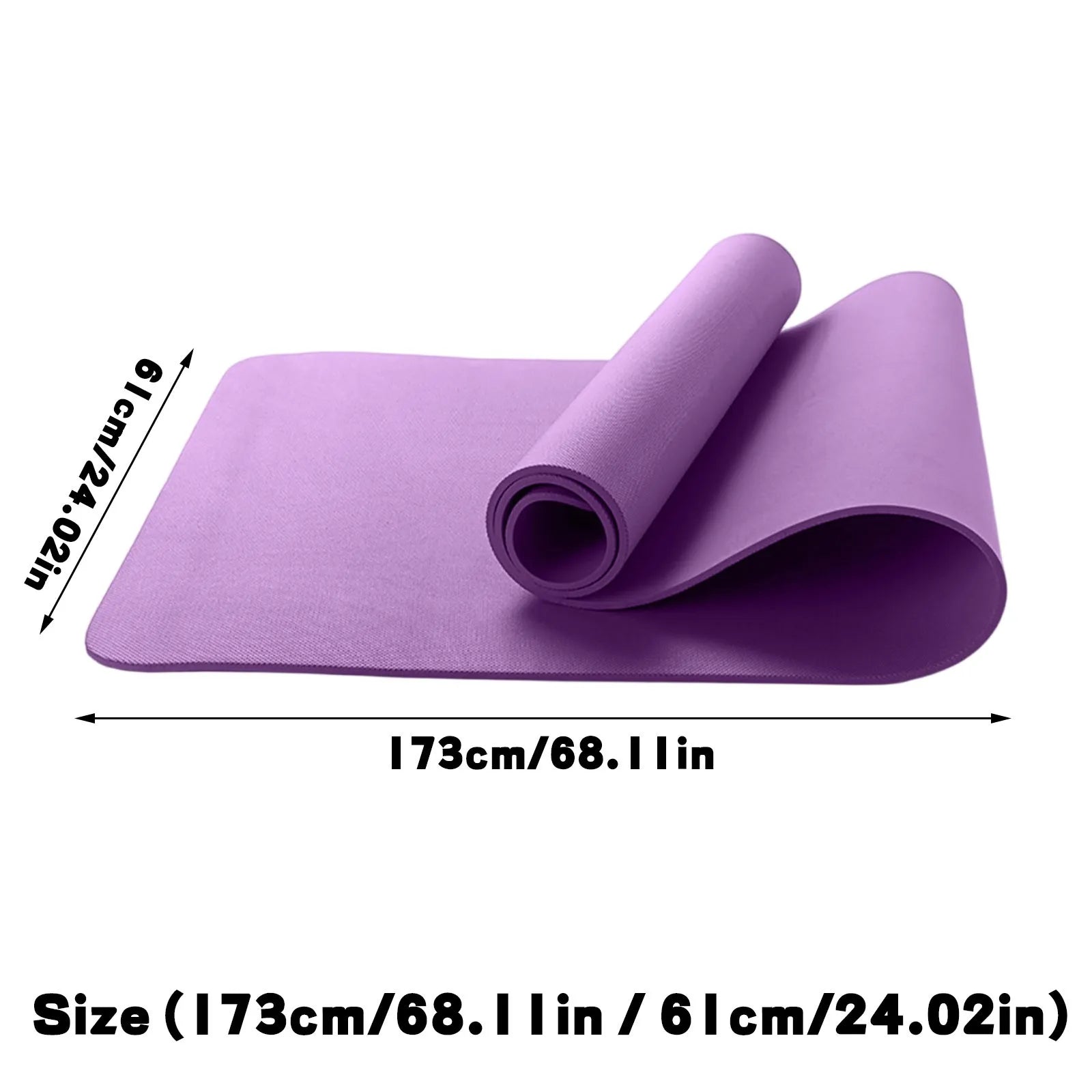 Foldable Yoga Mat Travel Fitness Exercise Mat
