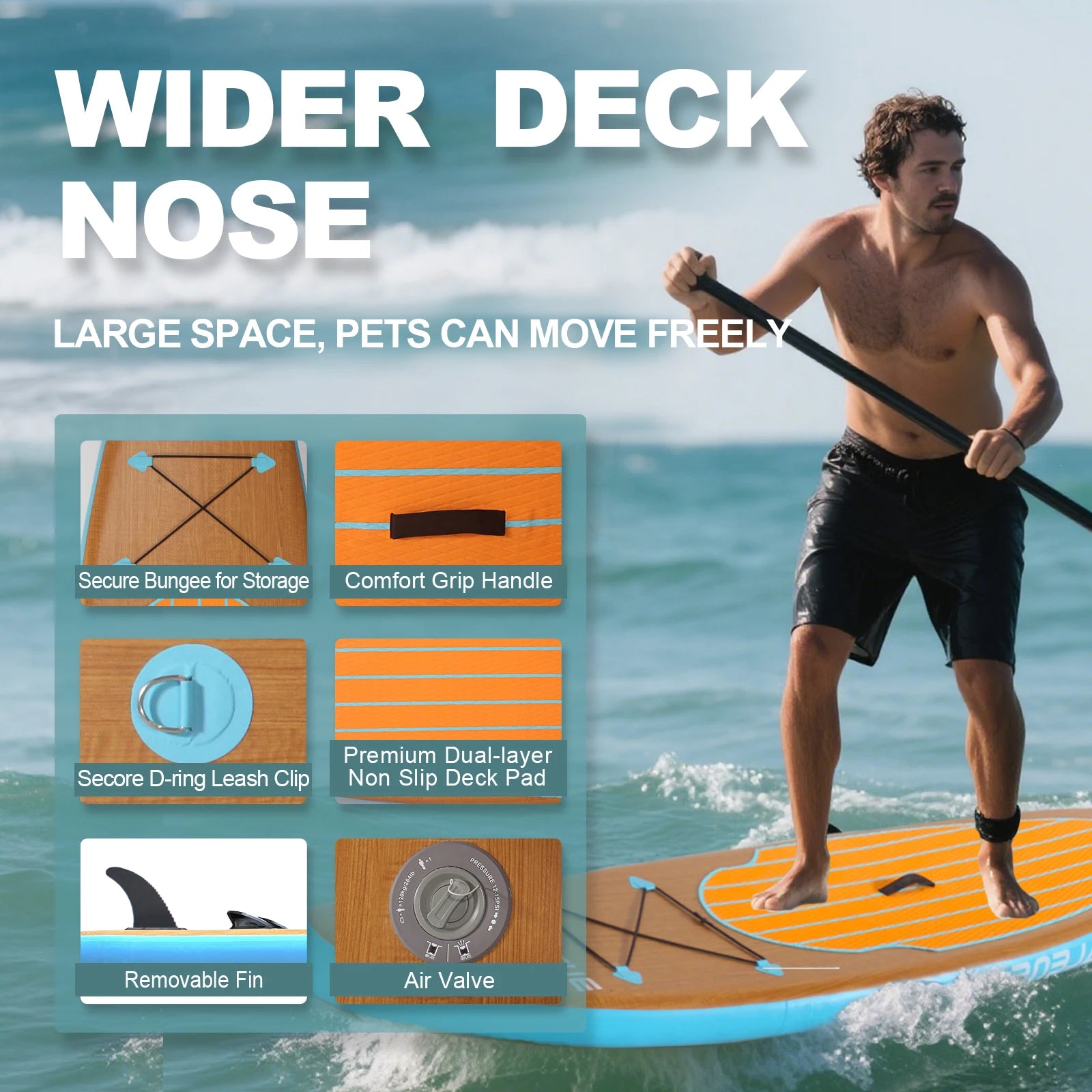 Inflatable Paddle Board, Stand Up Paddle Board