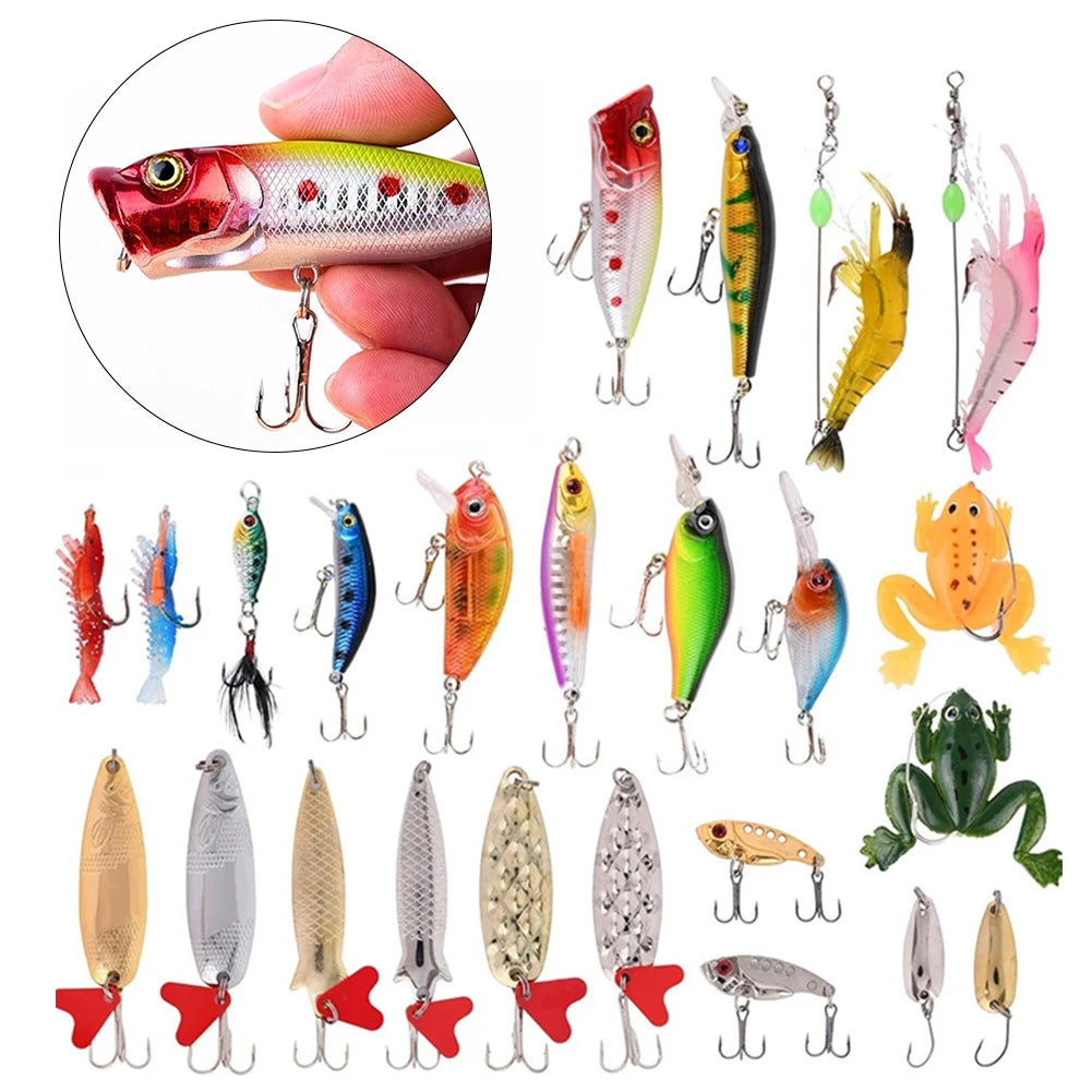 Christmas Fishing Lures Advent Calendar Creative Fishing Lures Set
