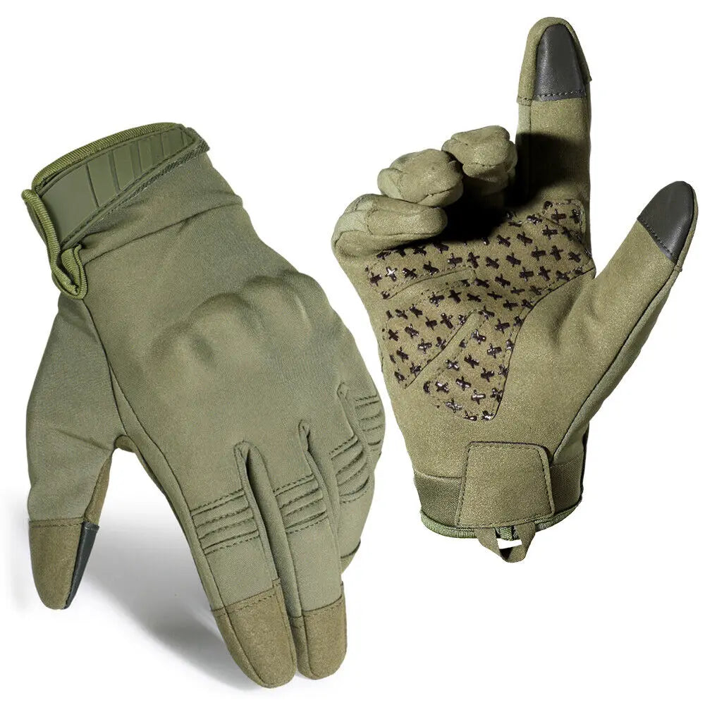 Tactical Gloves Men Touchscreen Motorcycle Gloves for Sports Motorcycle Cycling Tactical Airsoft Paintball Hunting Hiking