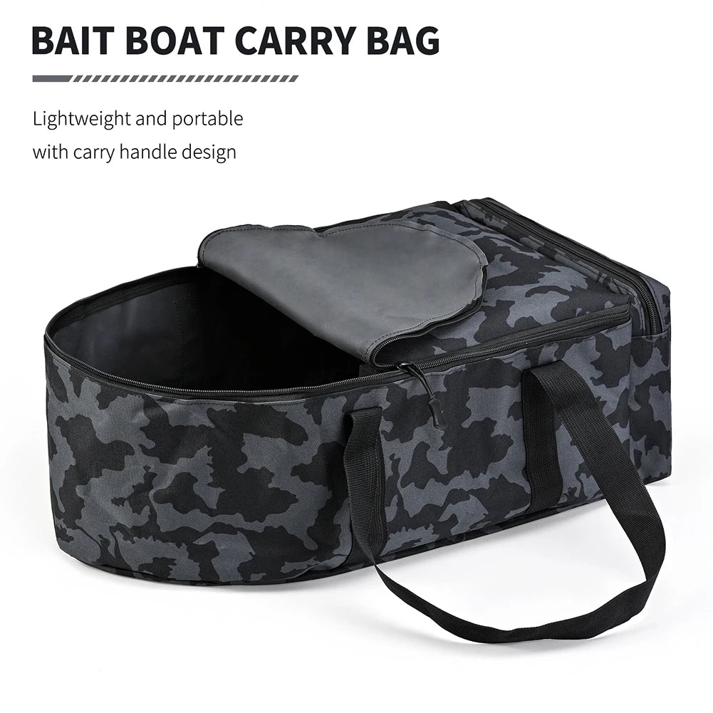 Bait Boat Carry Bag Water Repellent Fishing Tackle Bag Double Zipper