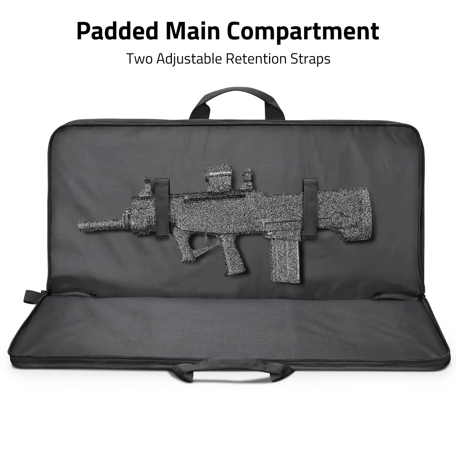 Soft Rifle Case 28 inch Gun Pistol Tactical  Shotguns Lockable Zipper