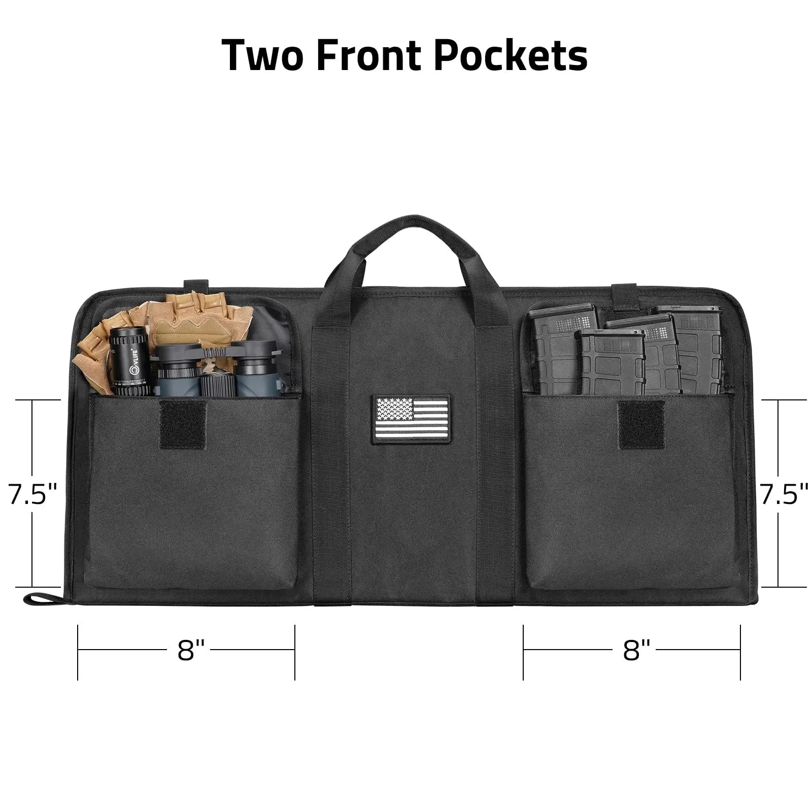 Soft Rifle Case 28 inch Gun Pistol Tactical  Shotguns Lockable Zipper