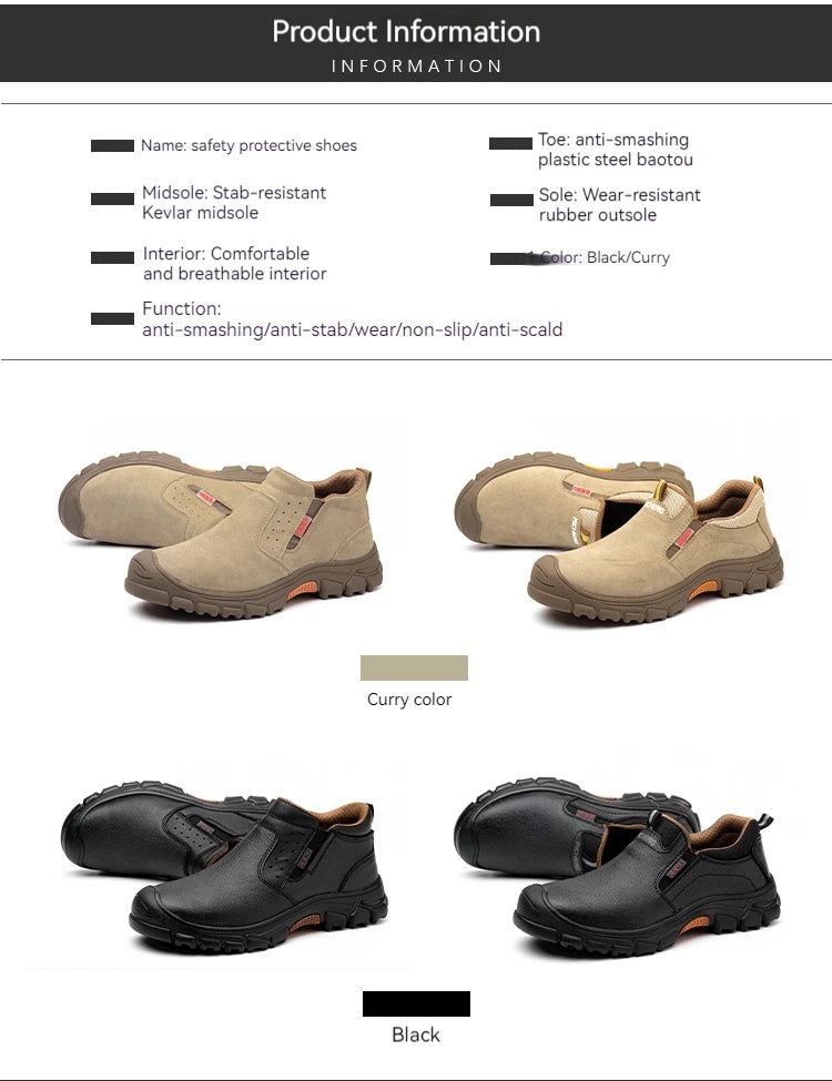 Mens Work Boots Composite Toe Safety Footwear
