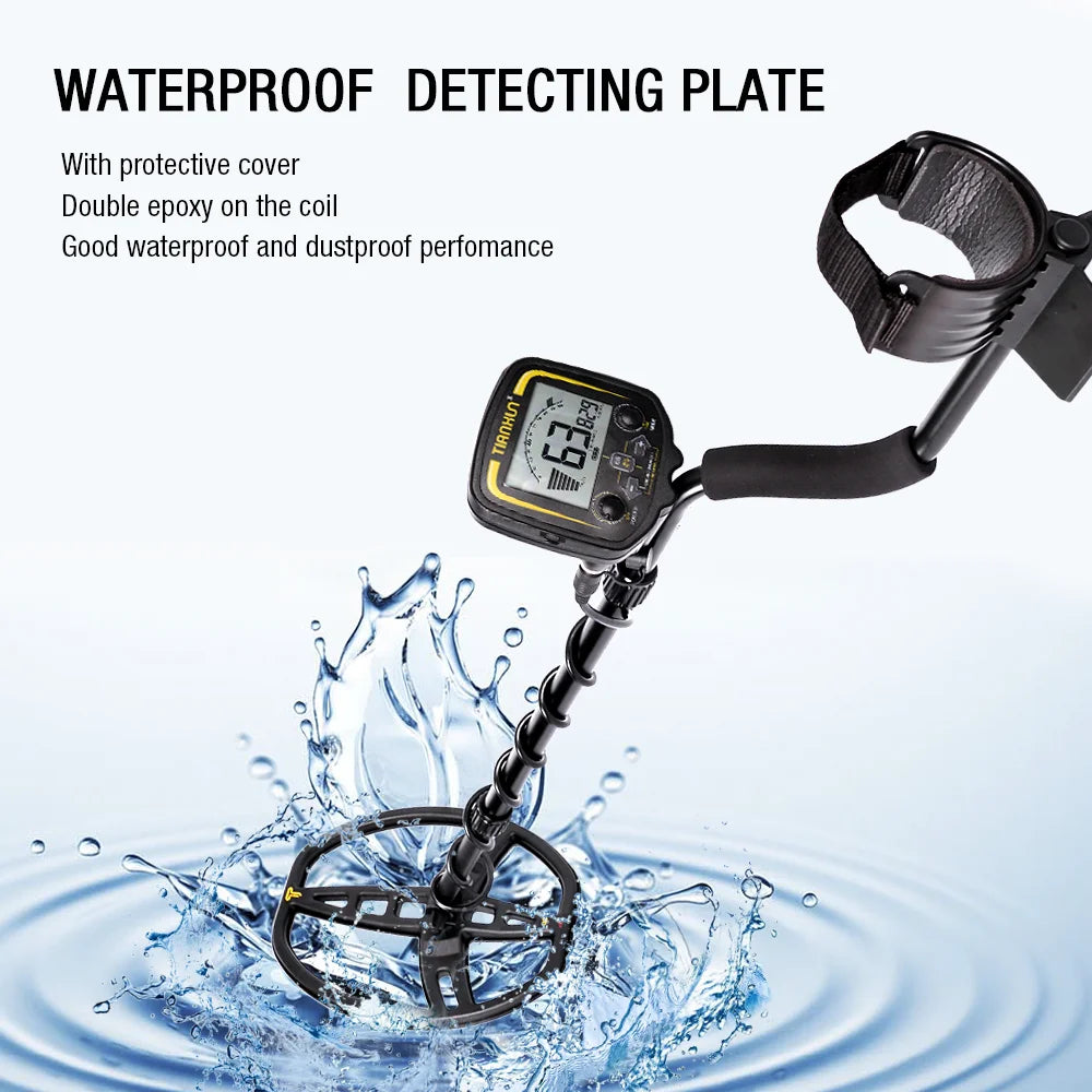 Metal Detector Professional Accuracy Scanner Search Finder Gold Detector 2.5m Depth