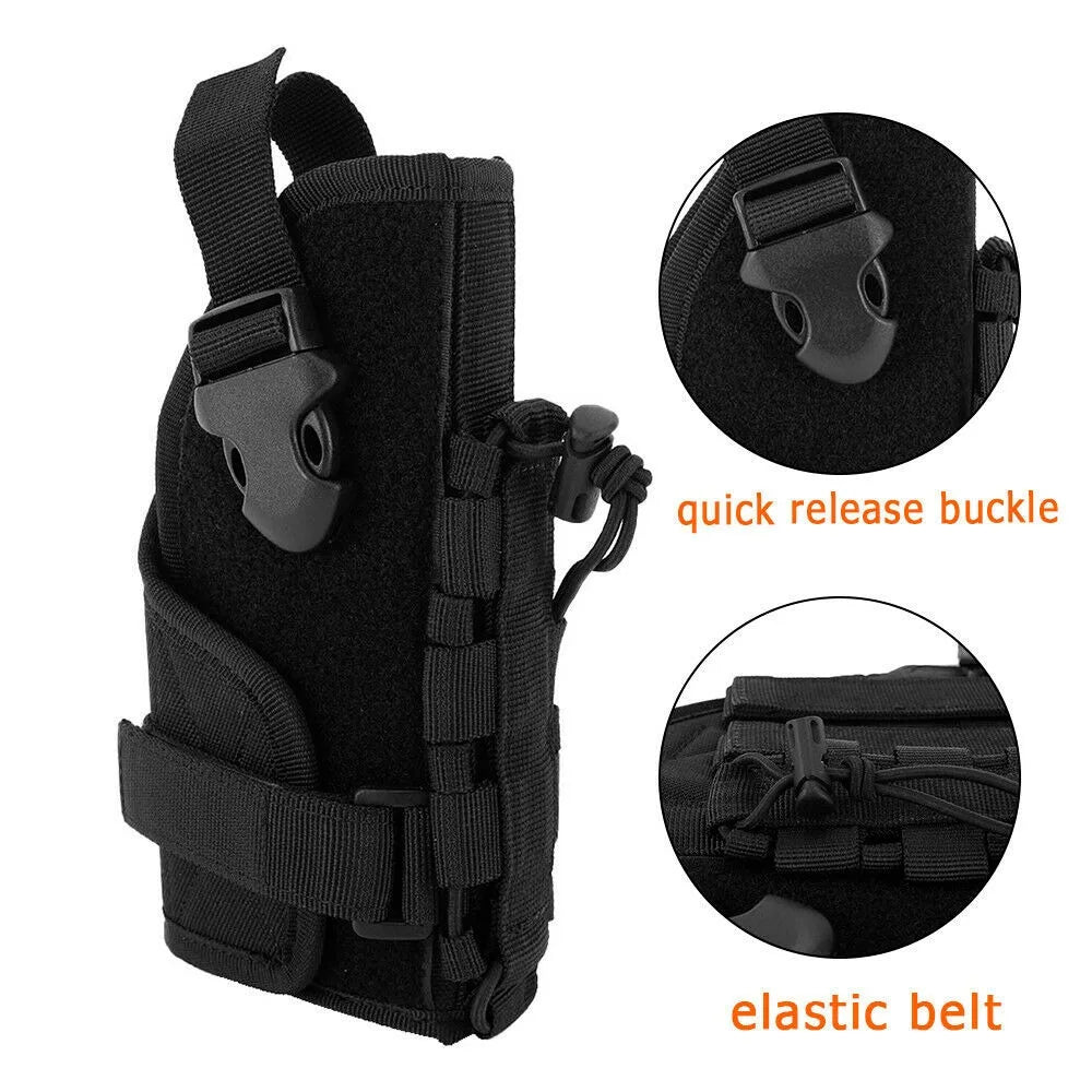 Universal Tactical Molle Pistol Holster Adjustable
