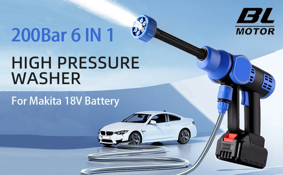 Impact Wrench 125mm Brushless Electric  and Angle Grinder 18V Battery