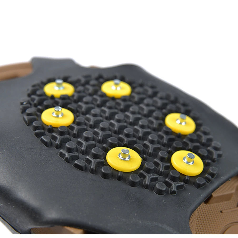 10 Teeth Climbing Crampons Mountaineering Cleats  Snow Claw Shoe