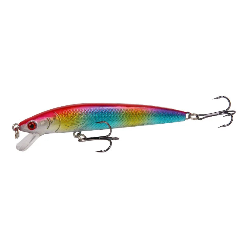 10PCS Minnow Fishing Lure Lifelike CrankBait Hard Bait for Freshwater Saltwater Fishing Carp Fishing Fishing Tackle