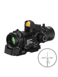 1x-4x Fixed Dual Purpose Scope  Red Dot Scope Hunting Scopes
