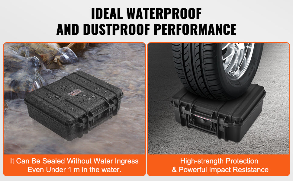 Hard Pistol Cases w/ Pre-cut PU Foam Lining  for 1/2/5/6 Pistol Lockable Pistol Case