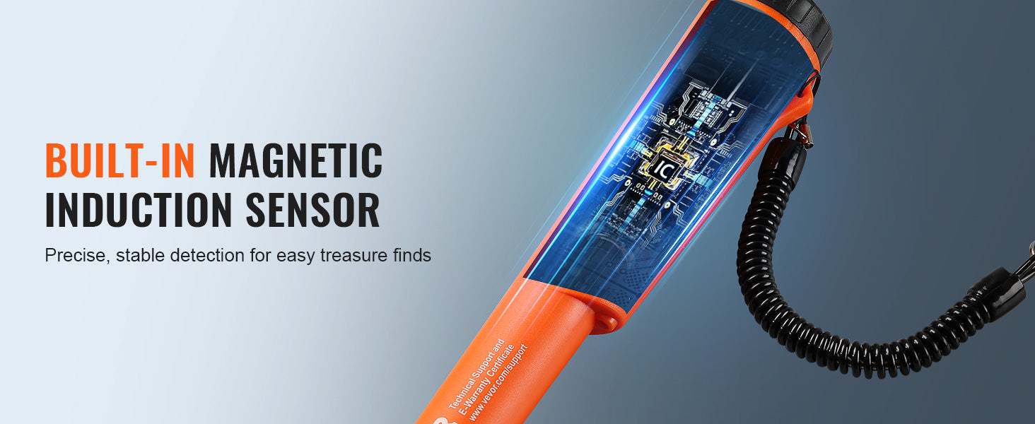 Metal Detector IP66/IP68 Waterproof Handheld Pin Pointer