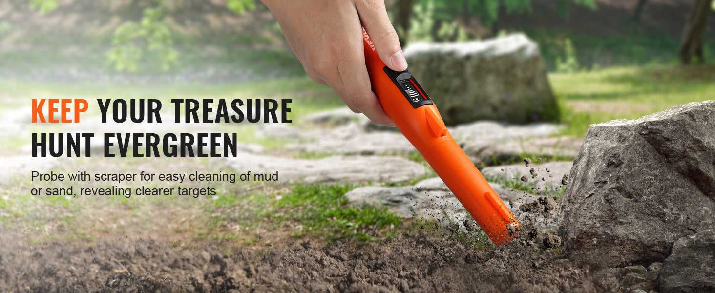Metal Detector IP66/IP68 Waterproof Handheld Pin Pointer