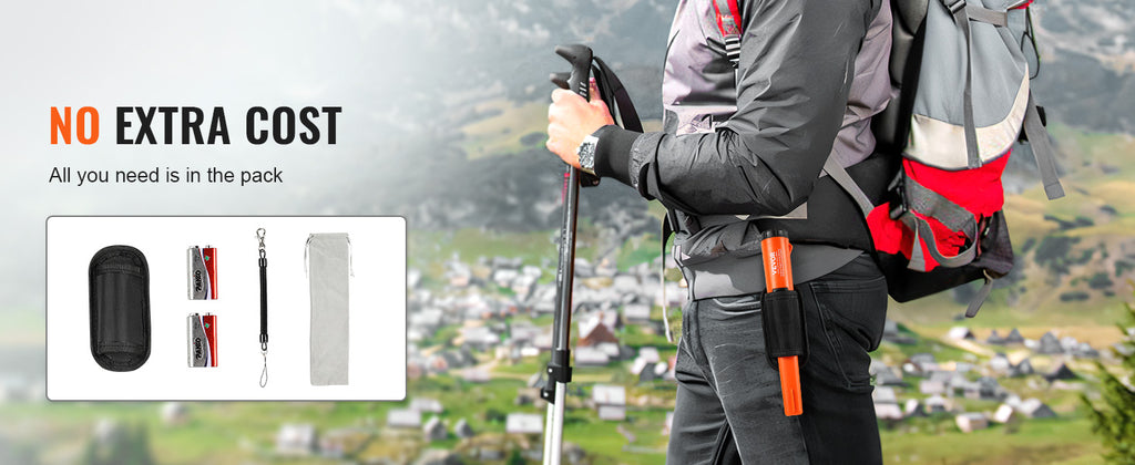 Metal Detector IP66/IP68 Waterproof Handheld Pin Pointer